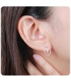 Silver Stud Earring STS-5827